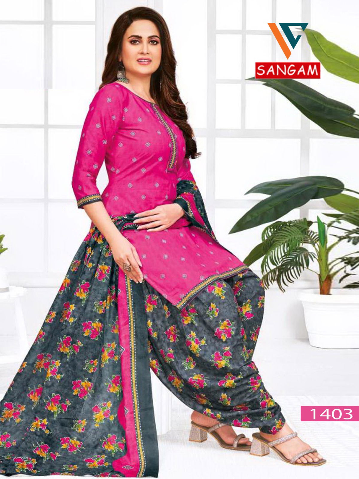 Sangam Vol 14 By Vandana Daily Wear Cotton Dress Material Wholesale Price In Surat
 